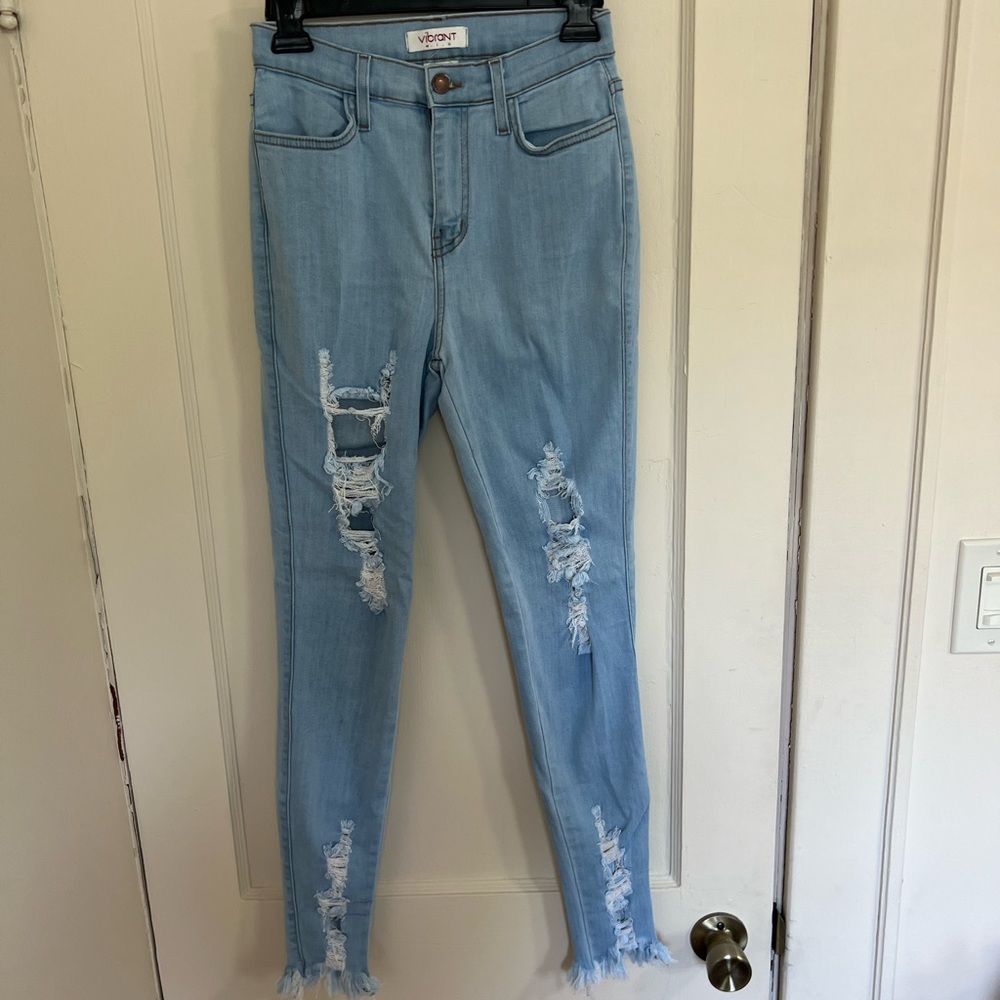 High Waisted Skinny Jeans